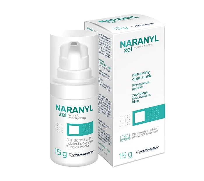 Naranyl, Żel przyspieszający gojenie ran