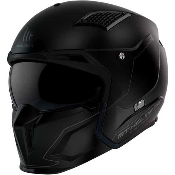 Casco MT Streetfighter SV Jet - Negro mate