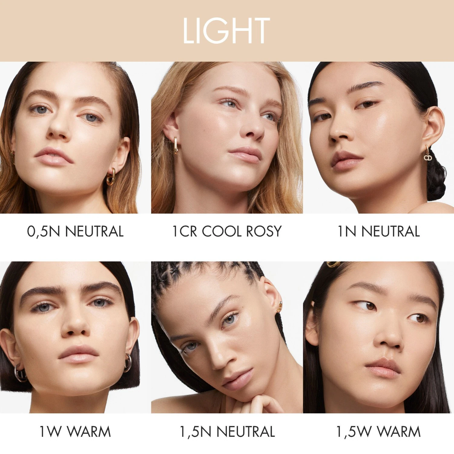 DIOR Skin Glow - Fond de teint éclat - Soin floral & clean - Tenue & hydratation 24h