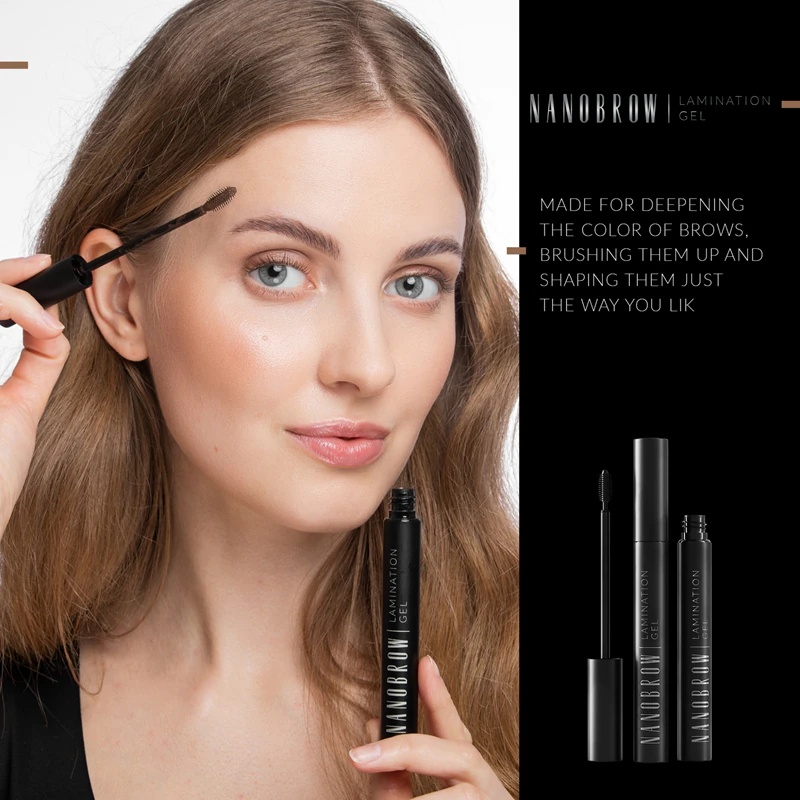 Nanobrow Lamination Gel gel za obrvi