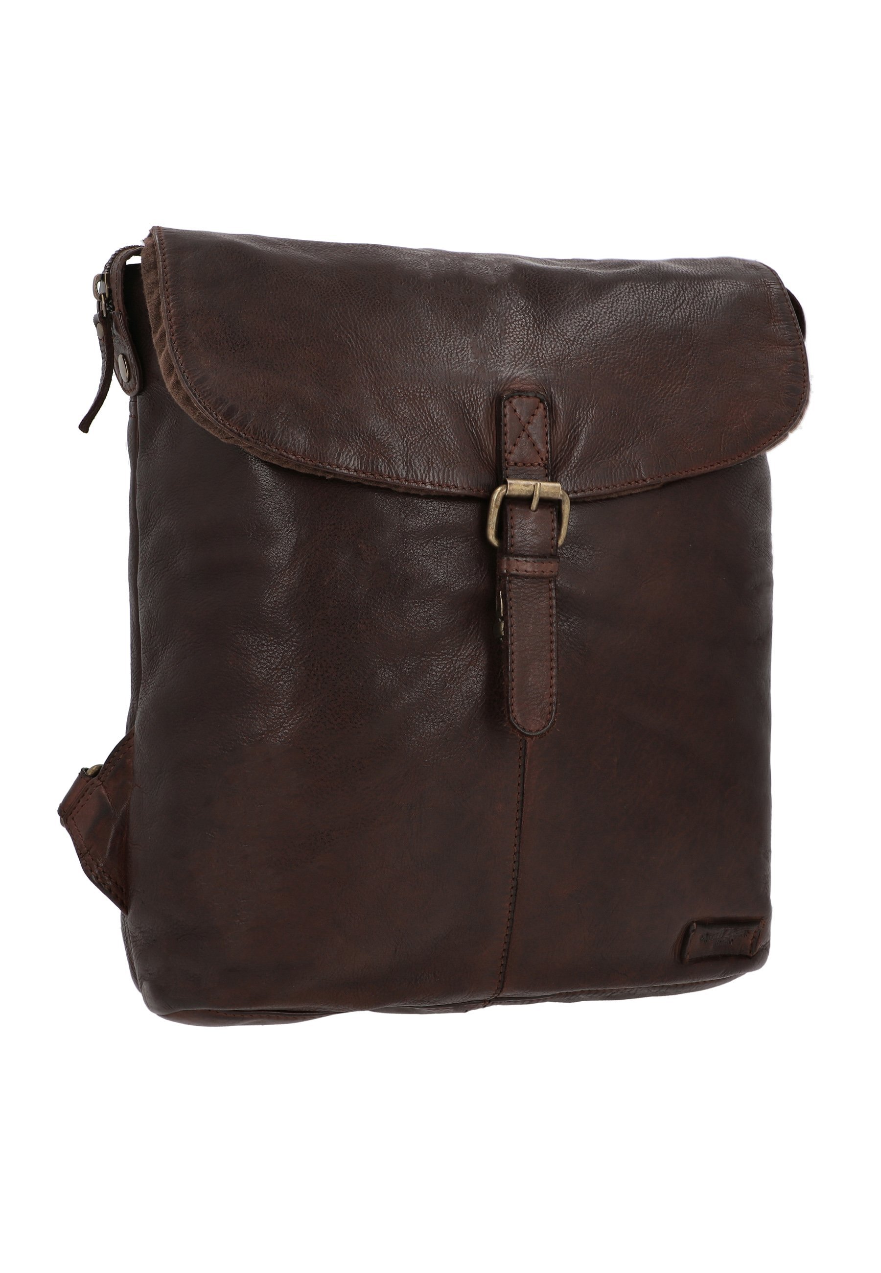 Gusti Leather KIERAN - Zaino - marrone scuro