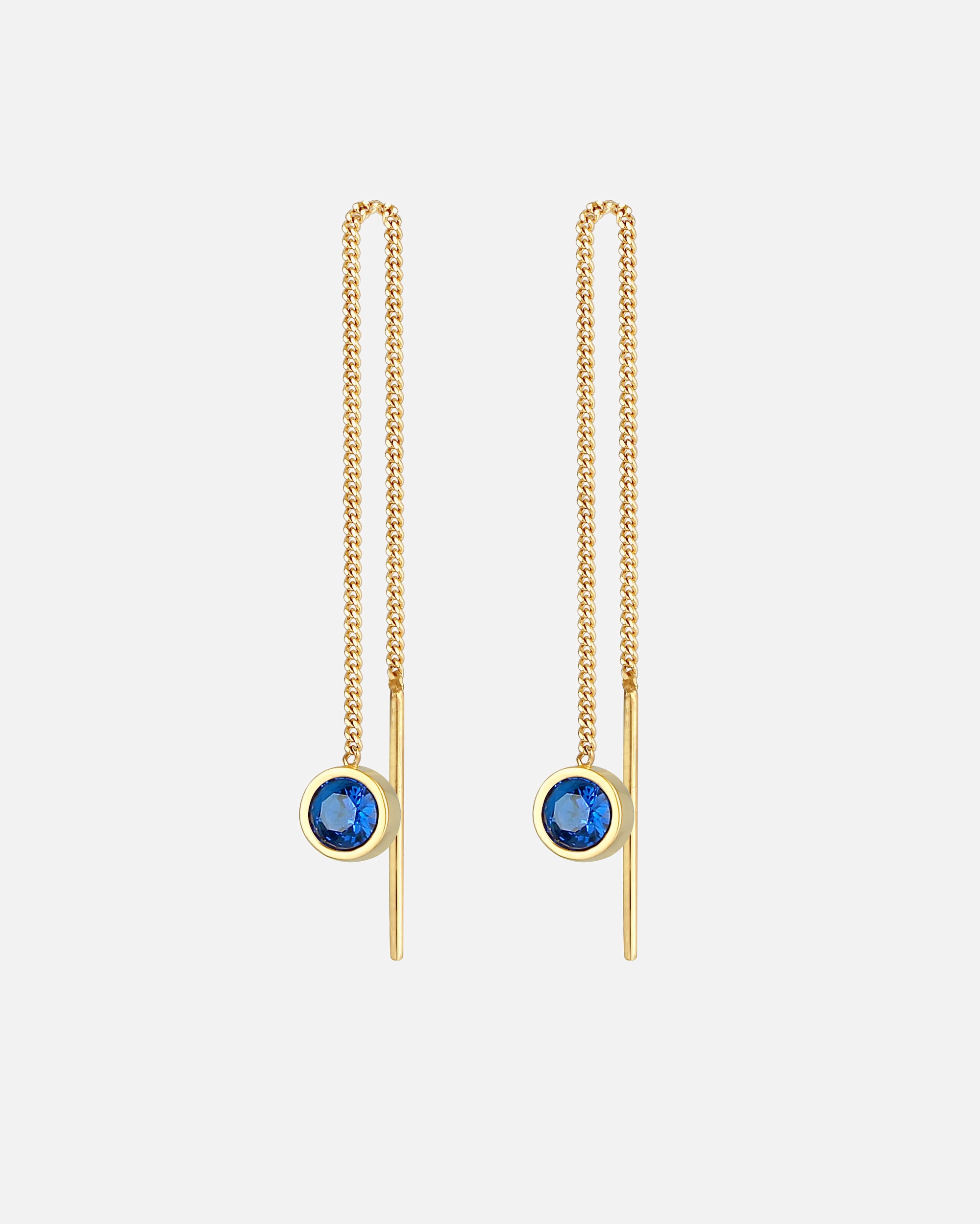 Elli Les dames suivent la tendance élégante avec un saphir synthétique en plaqué or en argent sterling 925