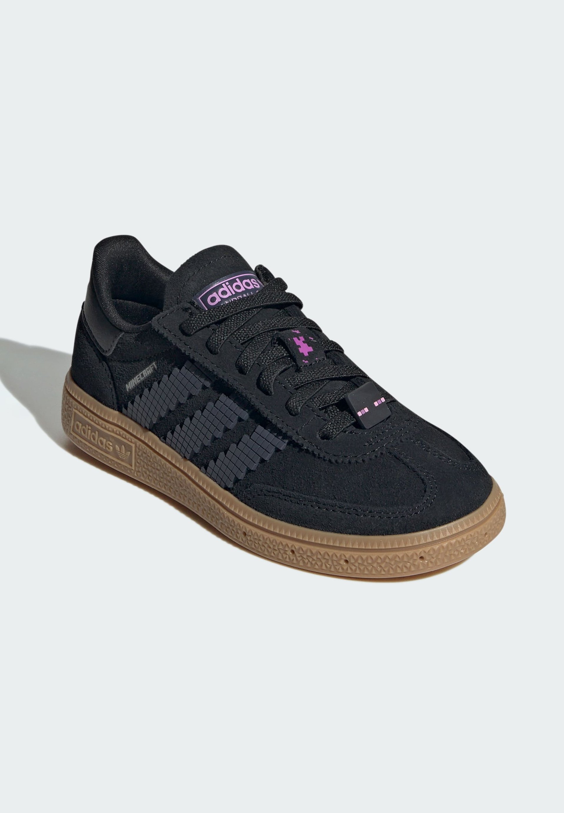 adidas Originals SPEZIAL COMFORT CLOSURE ELASTIC LACE S MINECRAFT - Sneaker - Core Black Grey Gum
