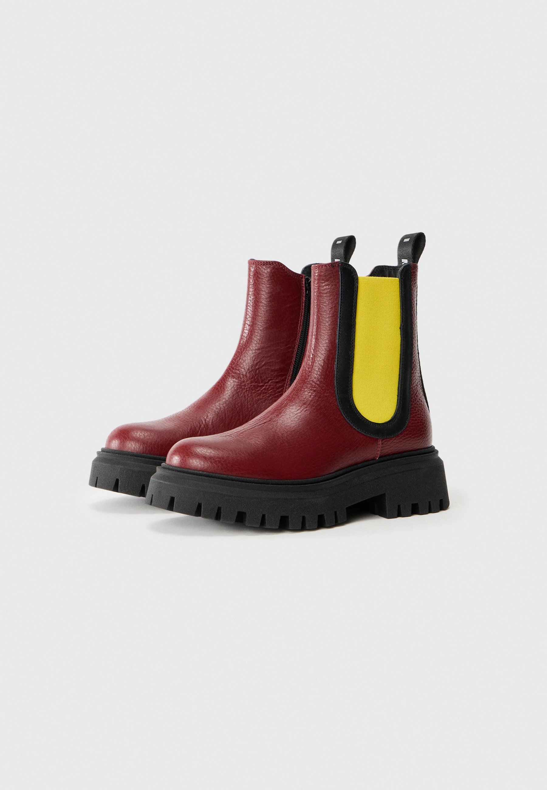 Stivaletti Marni UNISEX - rosso scuro/nero/giallo