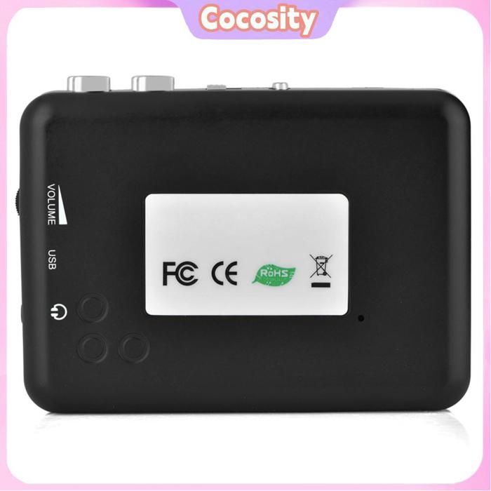 Cocosity Convertidor de casete a MP3, Convertidor de casete, Reproductor de casete portátil, Convertidor de reproductor de vídeo