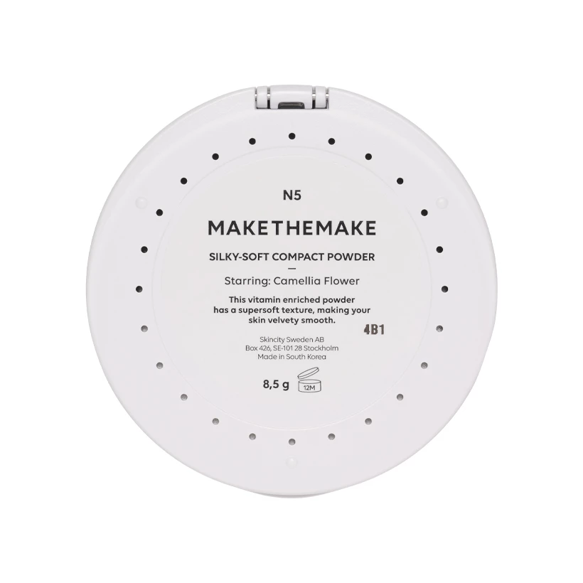 Selymesen puha kompakt púder N2 - MAKETHEMAKE