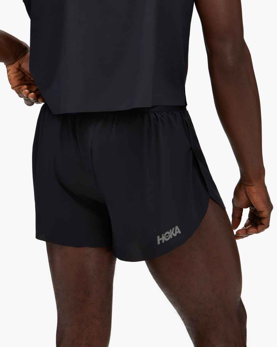 HOKA Race Day Split Short Zwart