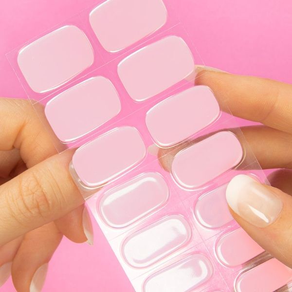 MoYou-London Gel Nail Strip - Quarzo rosa