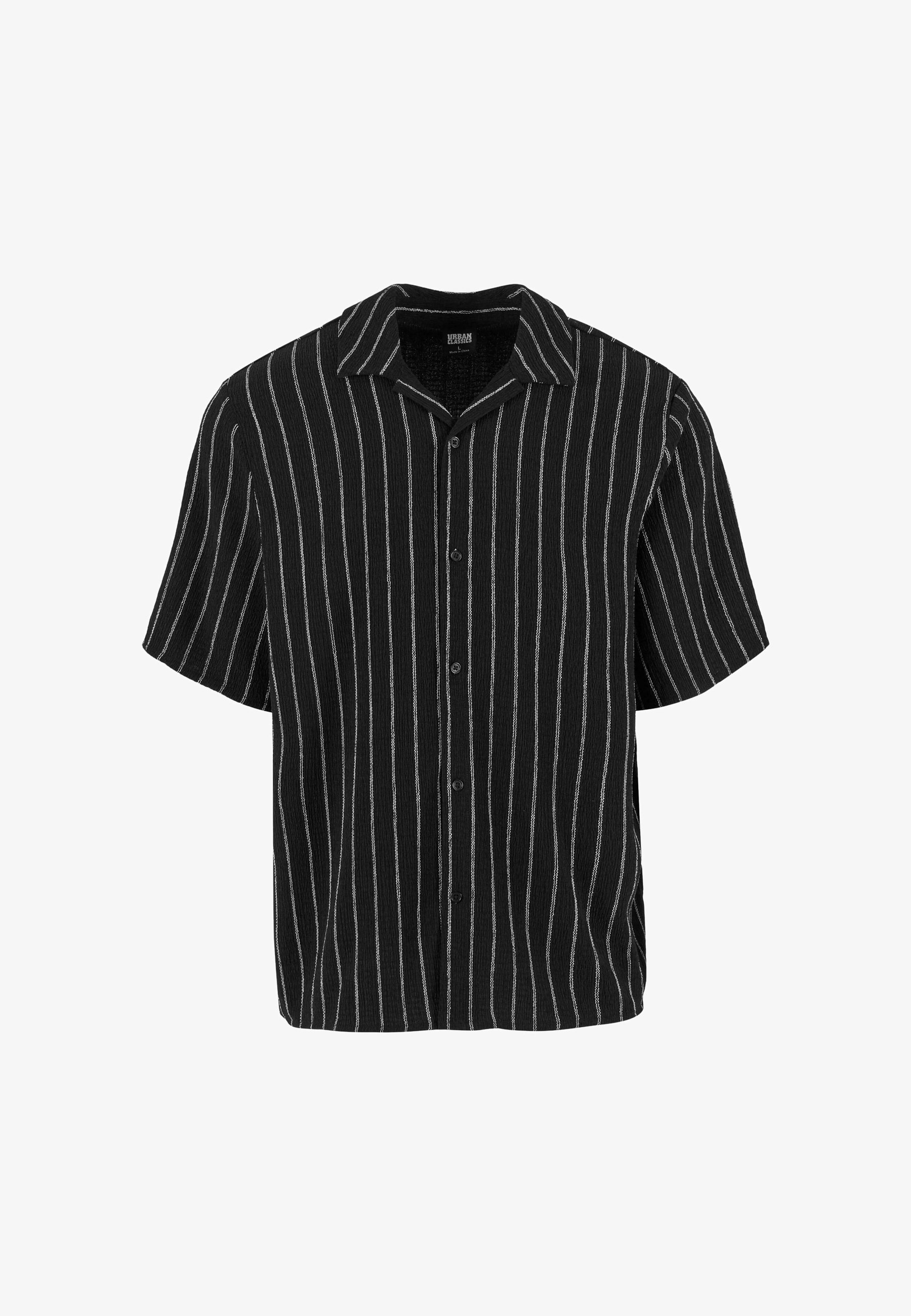 Urban Classics shirt - zwart offwhite