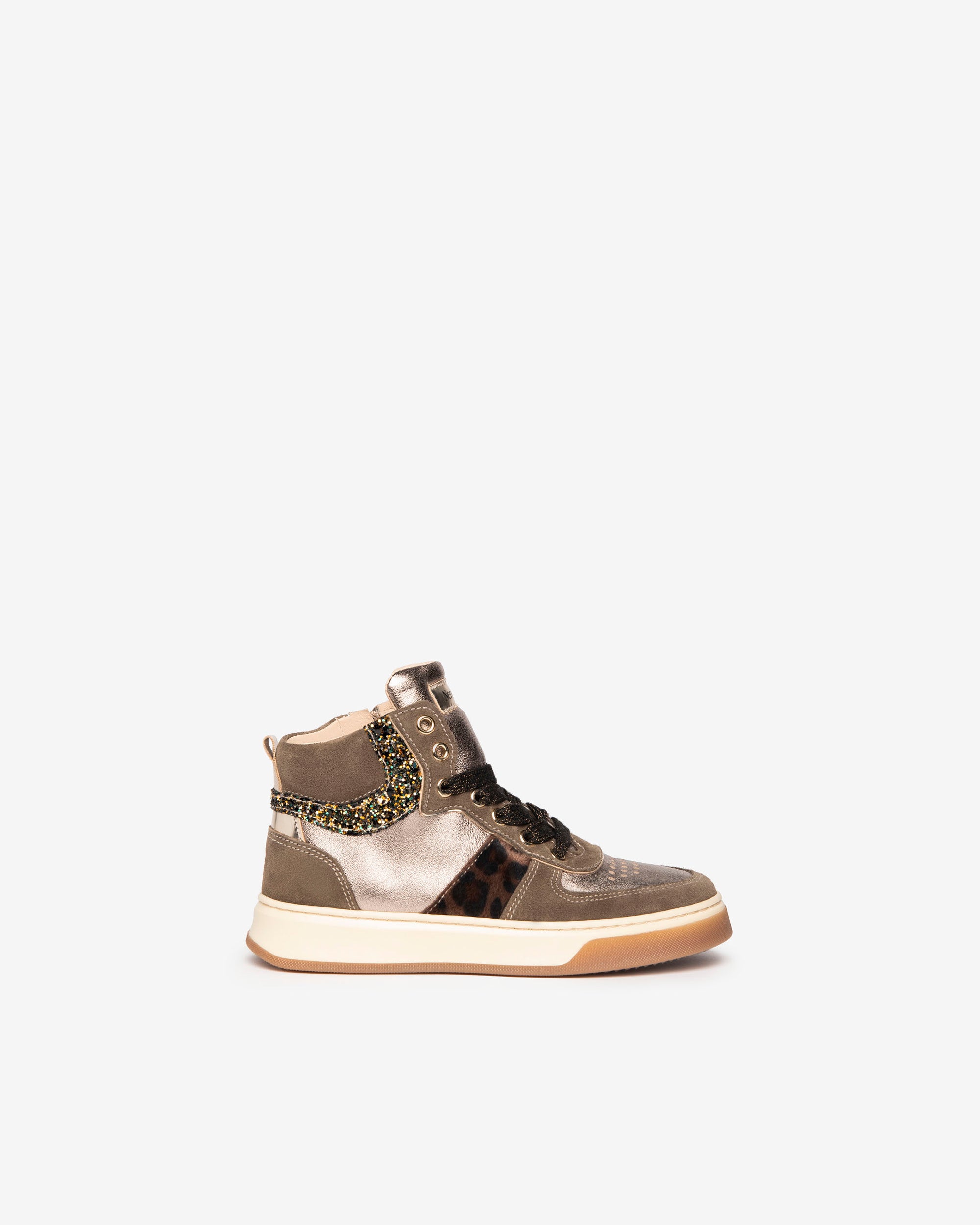  Baskets en daim et cuir pour adolescentes