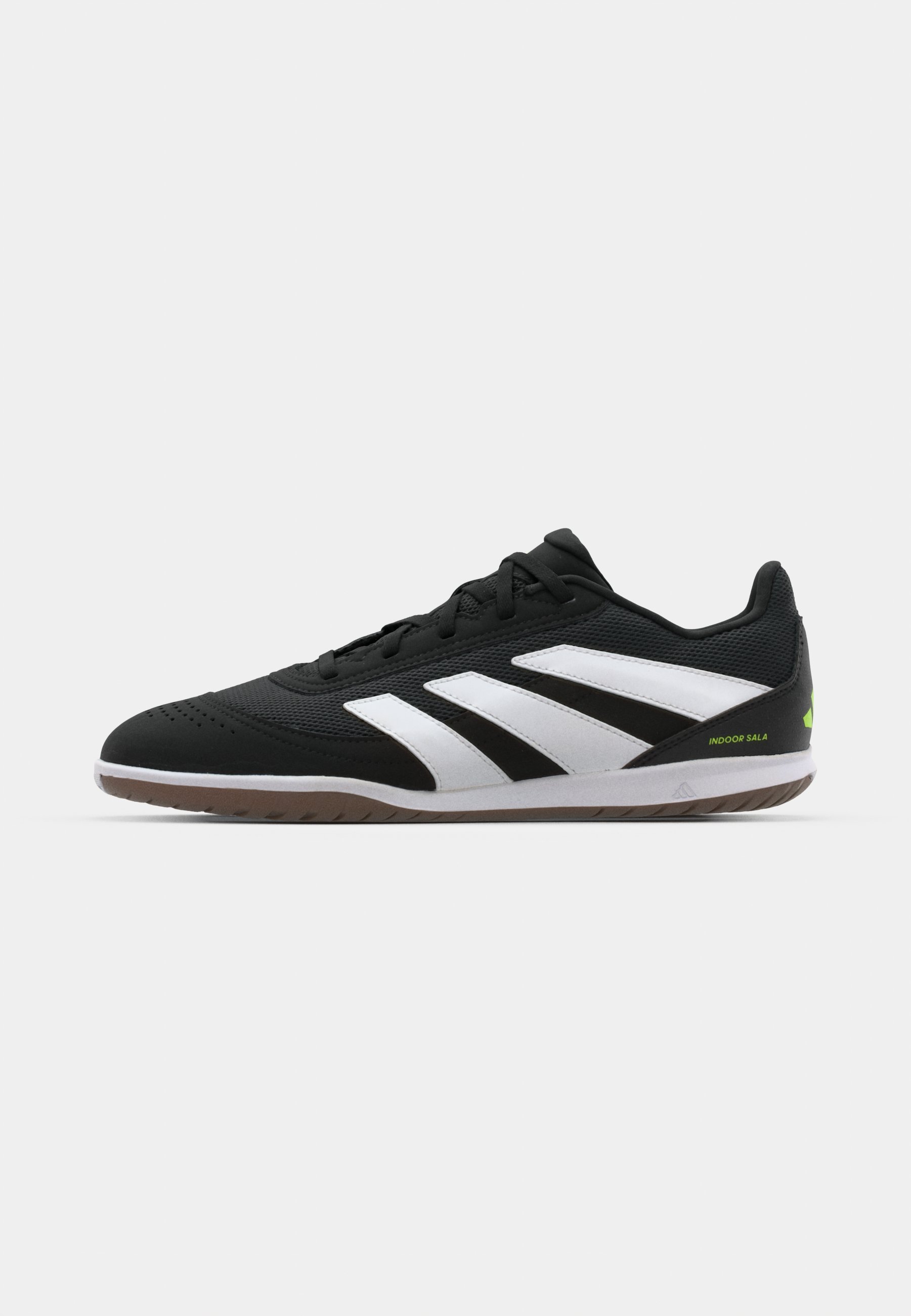 adidas Performance PREDATOR CLUB IN SALA - Scarpe da calcetto indoor - nero/bianco/limone lucido