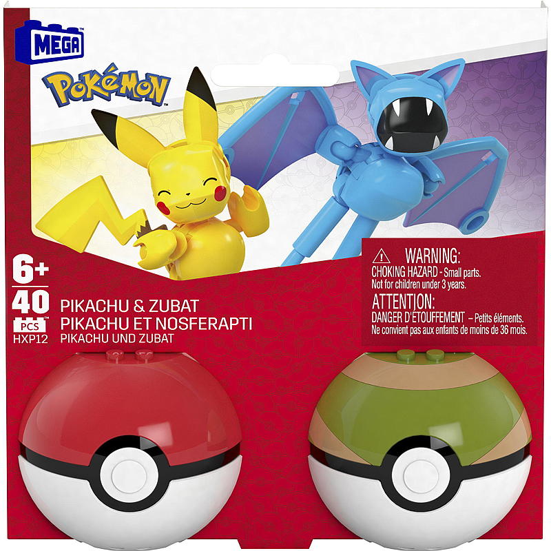 Pokémon Pikachu & Zubat Mega Pokémon