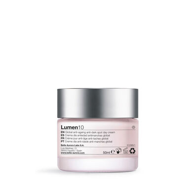 Bella Aurora Lumen 10 -päivävoide tummille läiskille, ikääntymistä ehkäisevä ja pigmenttimuutoksia ehkäisevä kasvovoide, 50 ml
