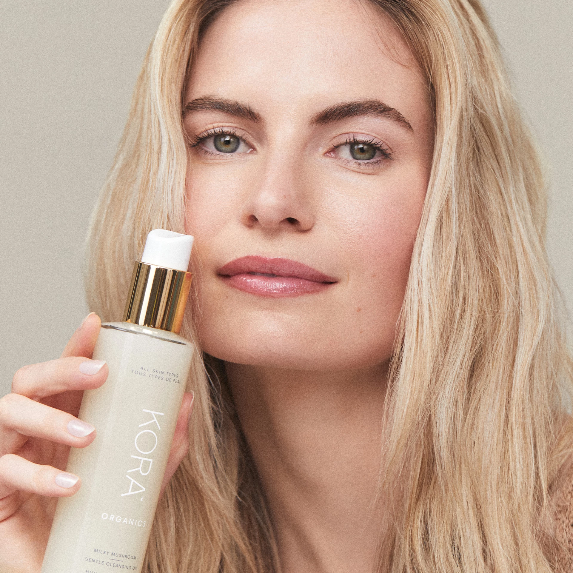 Tejes gomba gyengéd tisztítóolaj 30 ml - Kora Organics