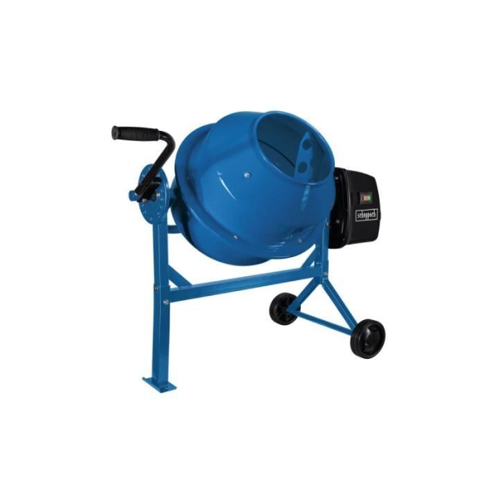 Betonmixer - SCHEPPACH - MIX65 - trommel 63L - elektromotor 220W