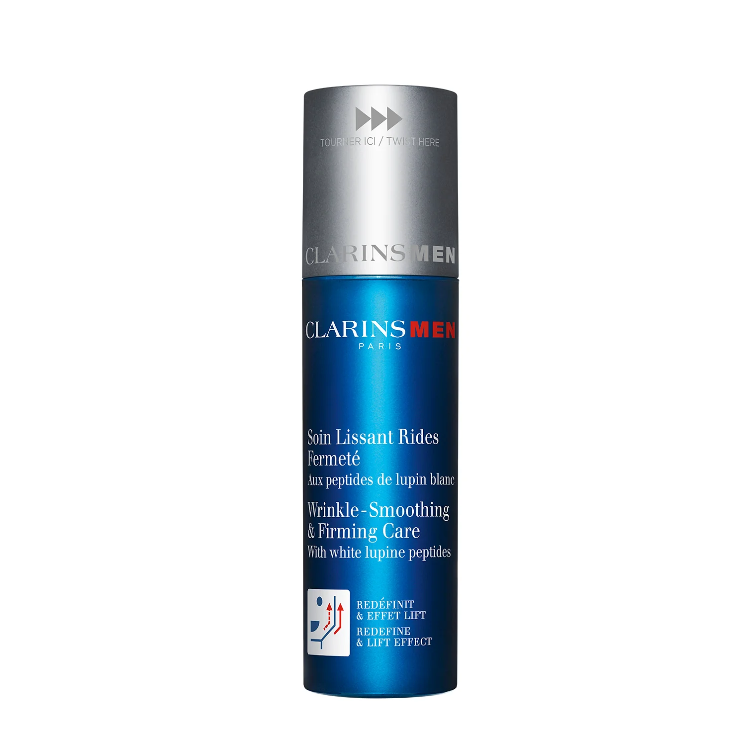 ClarinsMen Soin Lissant Rides Fermeté - Crema viso antirughe