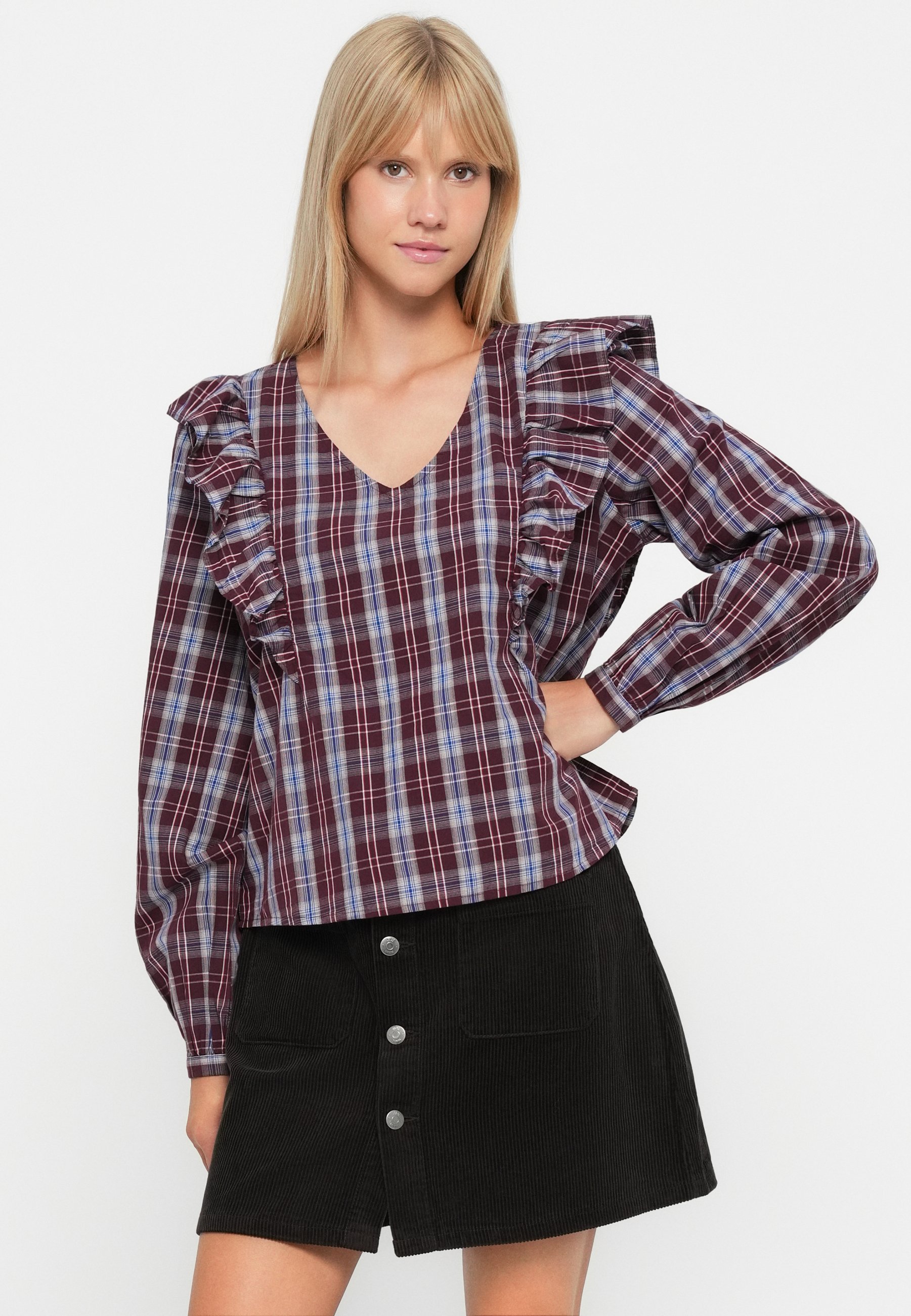JDY JDYSHIRAZ ROK - Minirok - chocoladetaart