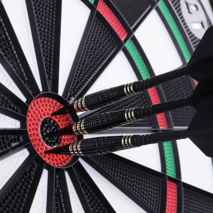 Darts mit Kunststoffspitzen, 3 Darts für elektronische Dartscheiben [18 g], professionelles Dartscheiben-Set mit 30 Spitzen für Dartscheiben