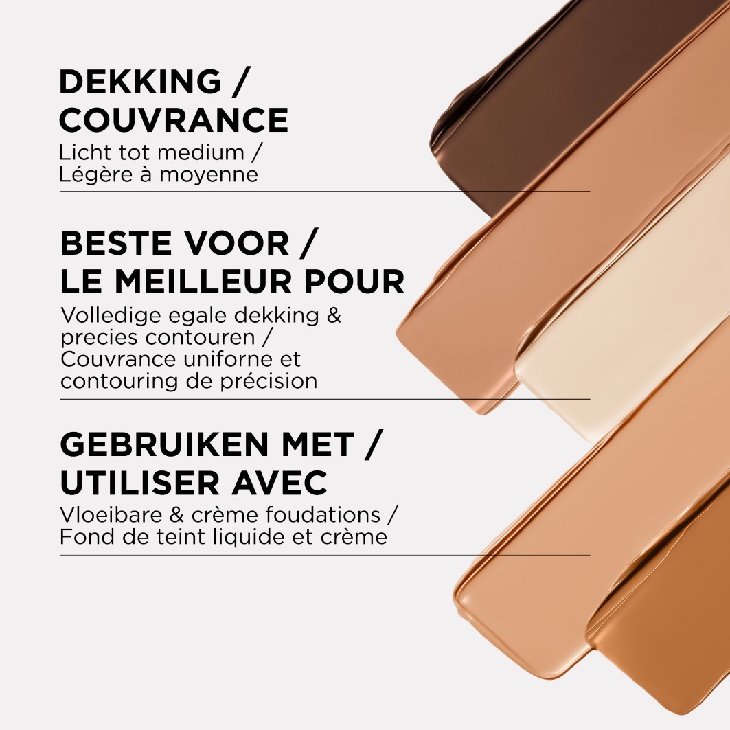 IT Cosmetics makiažo pagrindo šepetėlis HEAVENLY LUXE™ nematomos veido spalvos mentele - 1 vnt.