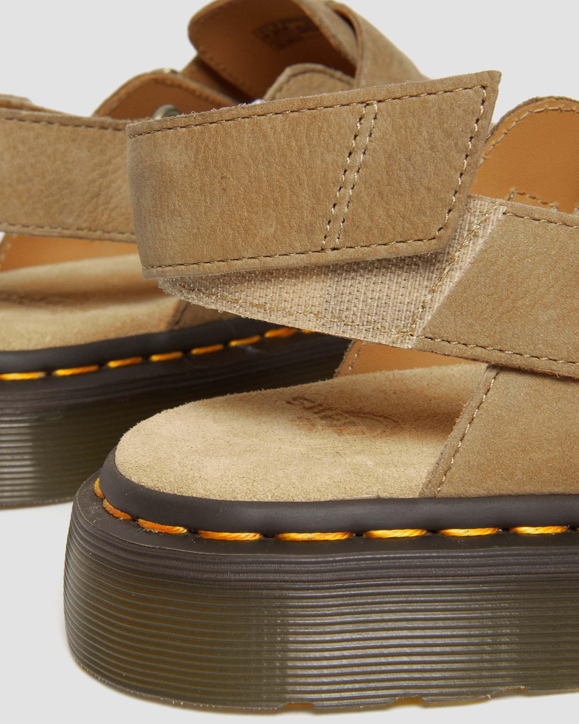 Jorge II Tumbled Nubuck Leather Slingback Mules