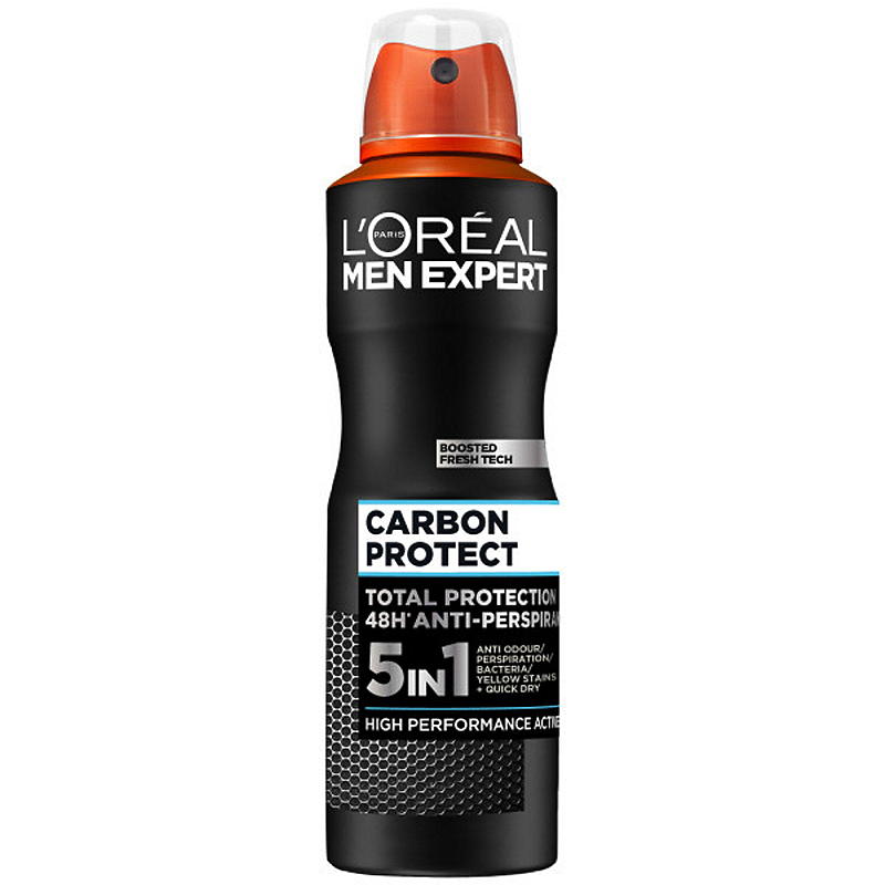 Loreal Deo Spray Men Expert Carbon Protect 120 ml
