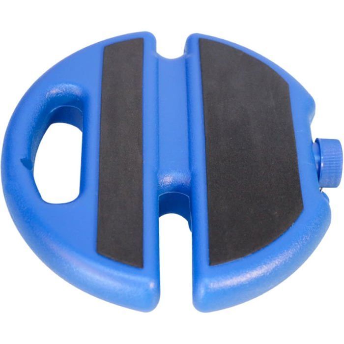 Entraîneur tennis apprentissage balle rebond, base bleue plastique équipement formation Label