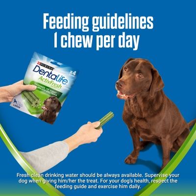 Purina Dentalife ActivFresh Daily Dental Care Snacks pro psy velkých plemen