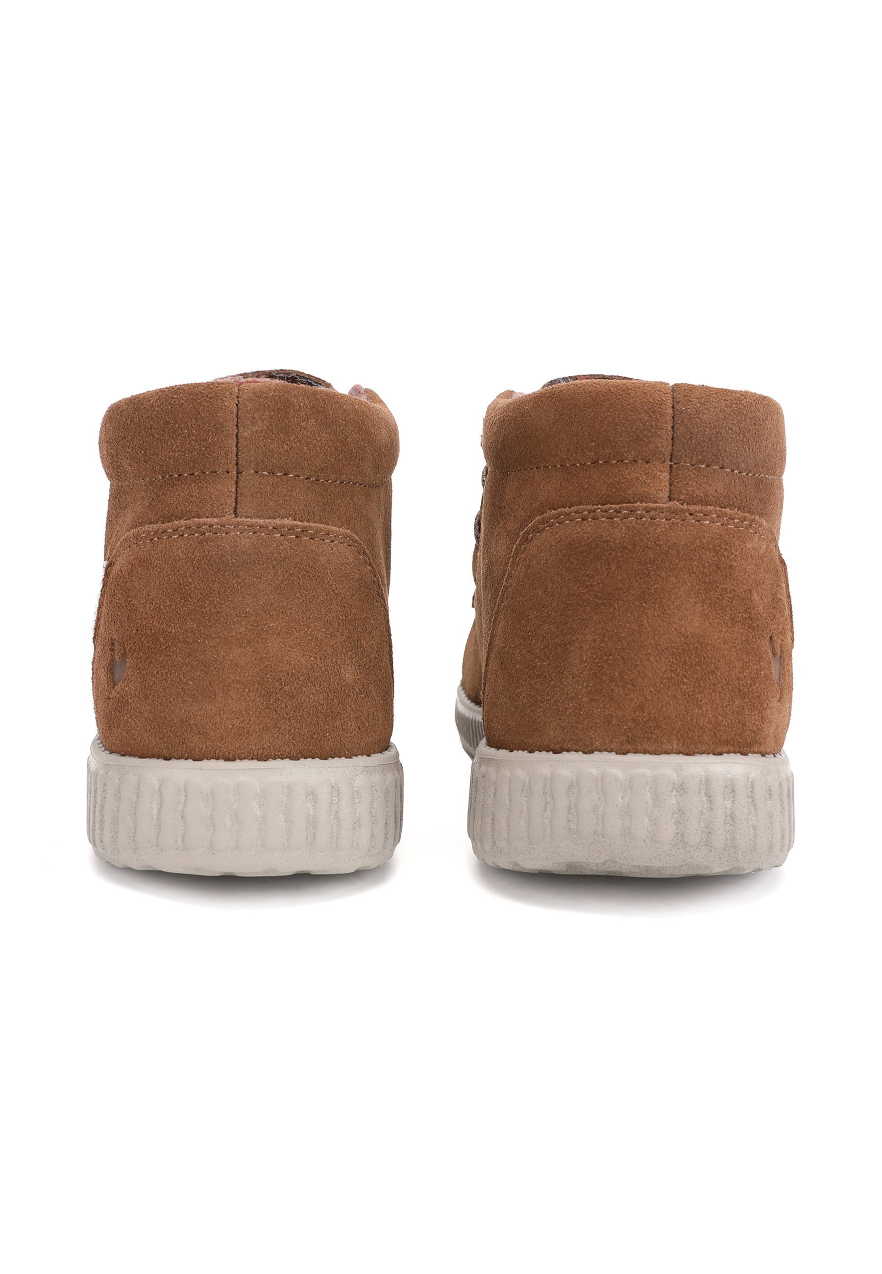 Pitas Schnürstiefeletten – Kamel