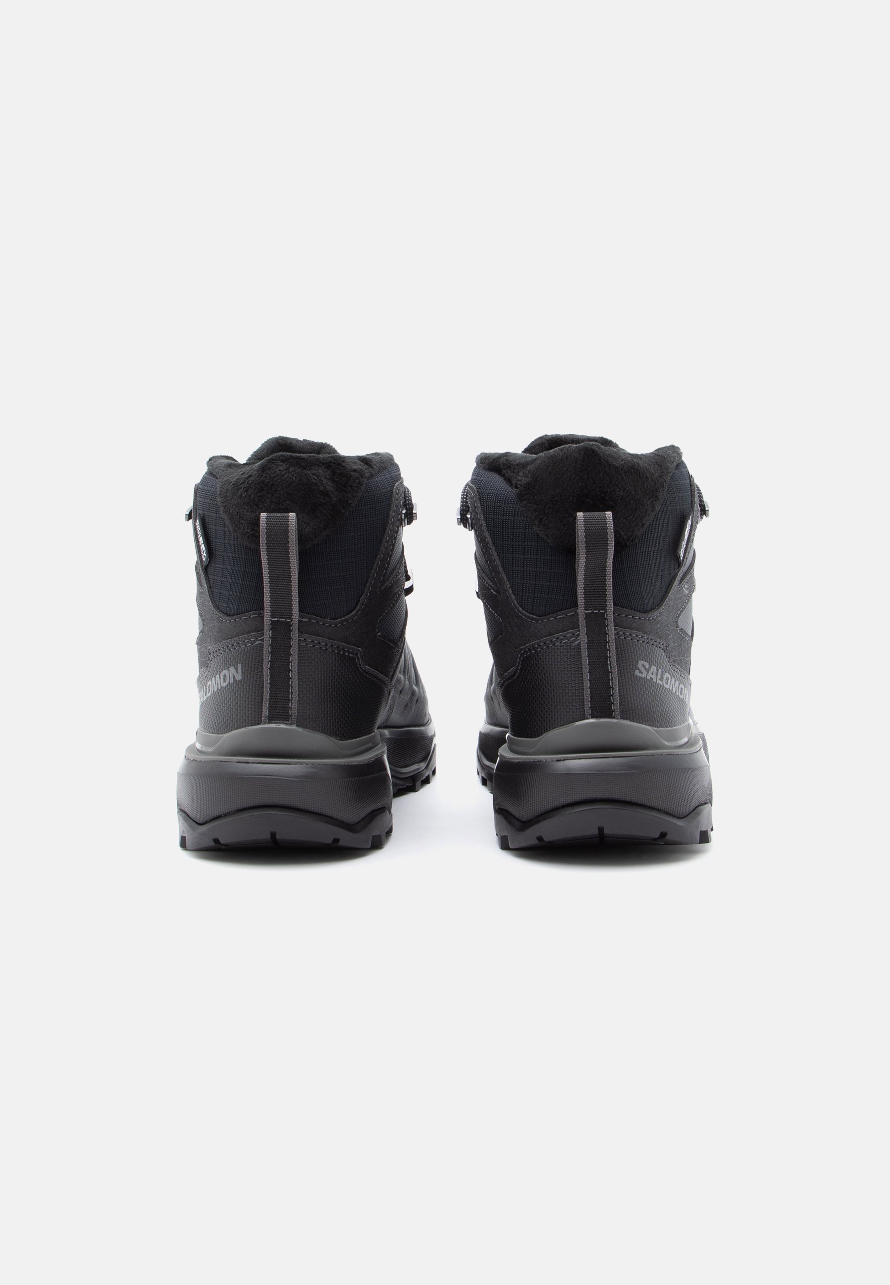 Salomon X ULTRA WP - Stivali invernali - nero/asfalto/castello