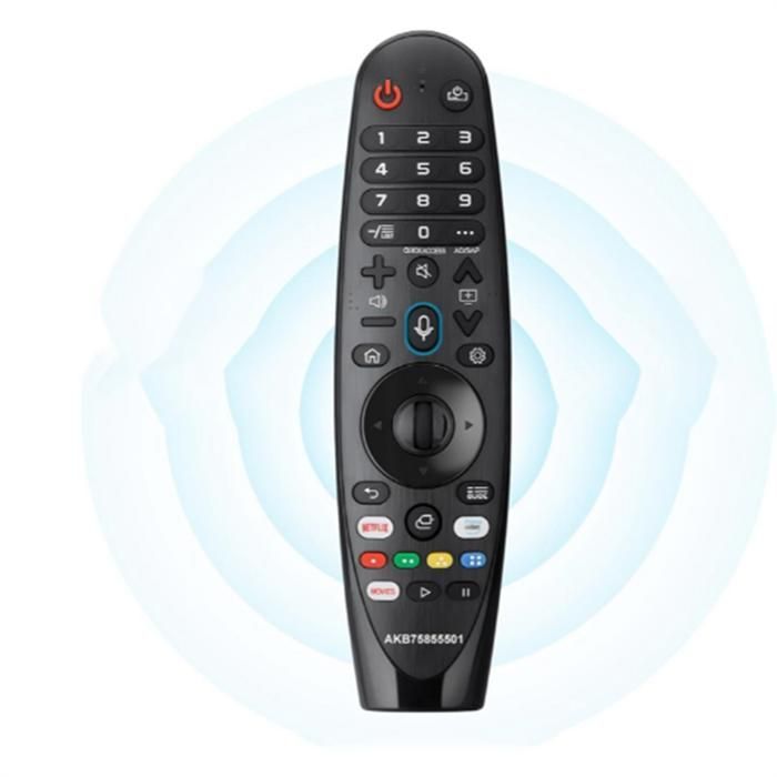 Control remoto Voice Magic para televisores inteligentes LG AN-MR20GA y AN-MR19BA (2017-2020) LED, OLED, UHD, LCD, QNED NanoCell, 4K y 8K.
