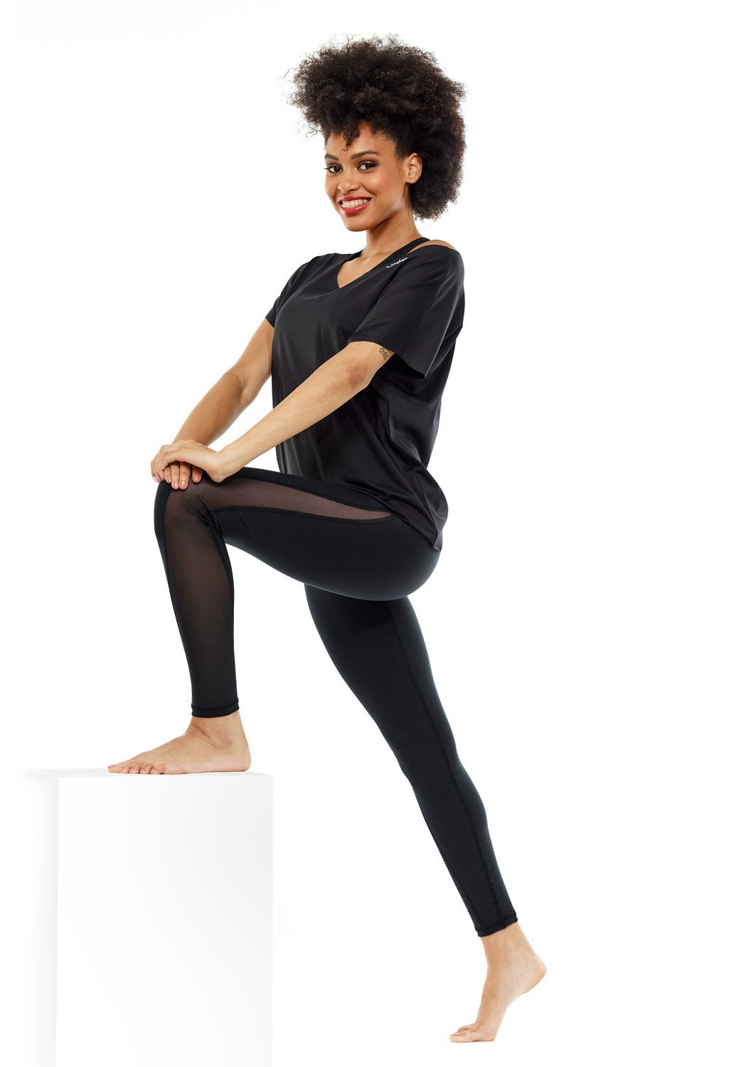 T-shirt basique Winshape FUNCTIONAL DANCE - noir