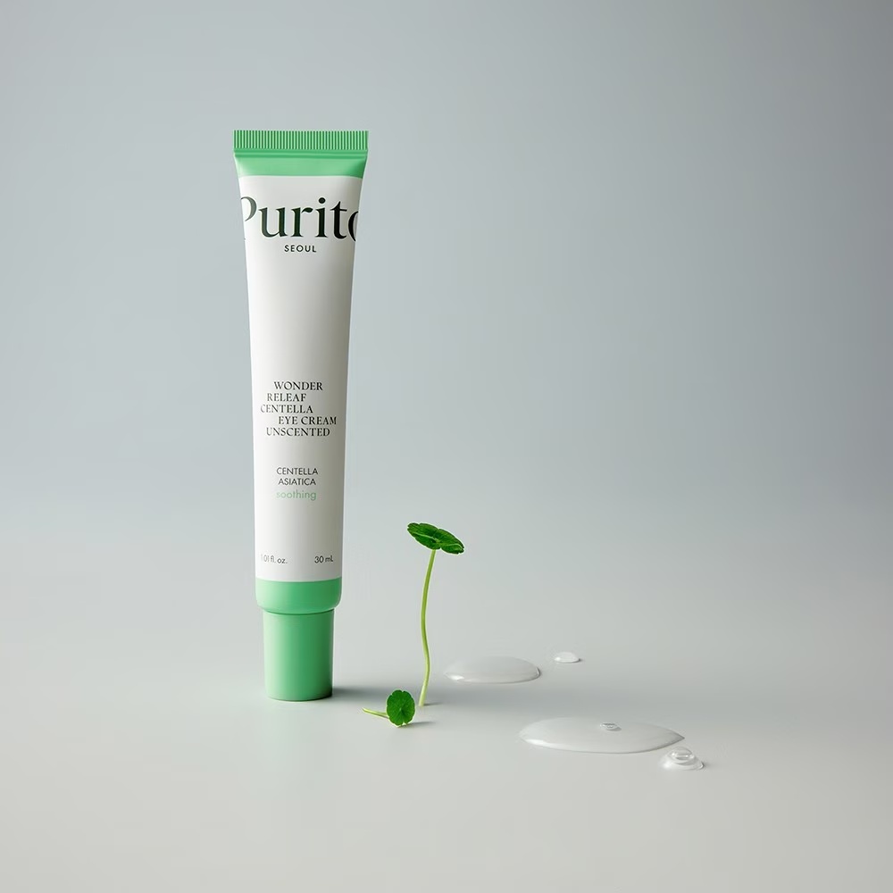 PURITO Wonder Releaf krema za oči s mirisom centele bez mirisa