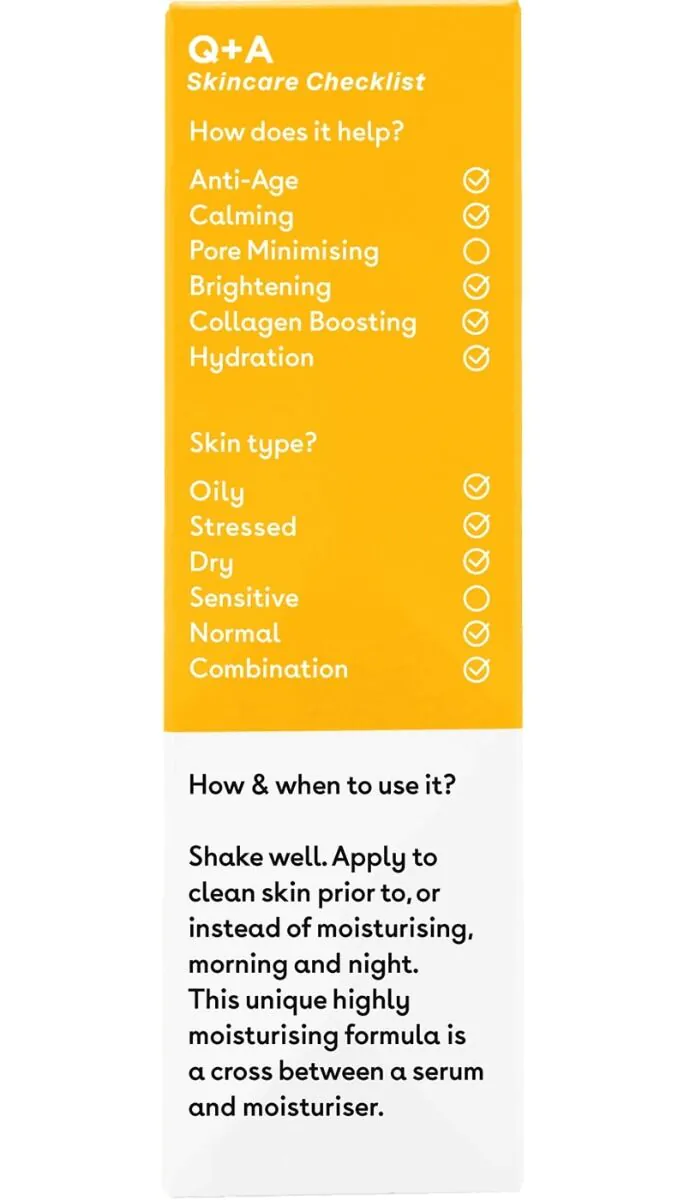 Q+A Vit. C - Serum do twarzy z witaminą C 30ml