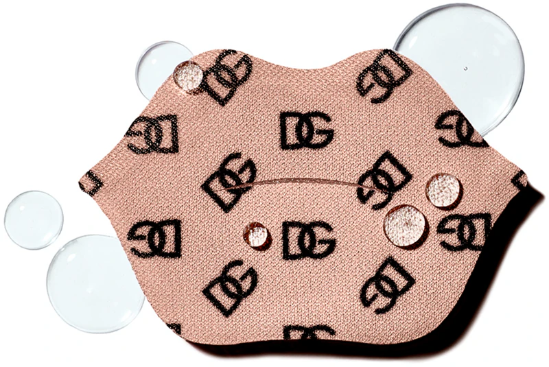 Výživná hydrogelová maska na rty Dolce&Gabbana Fresh Skin Nouri-Kiss Petal Lip Patches
