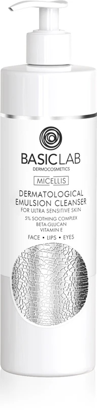 BasicLab Dermocasmetics Micellis нежна емулзија за чишћење за веома осетљиву кожу