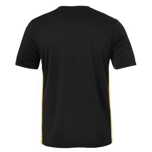 Essential Camiseta Mc Negro/lima Amarillo Uhlsport