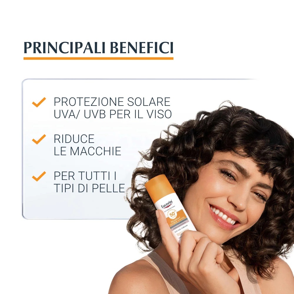 EUCERIN Crème teintée Eucerin Sun Pigment Control SPF50+ Medium 50 ml