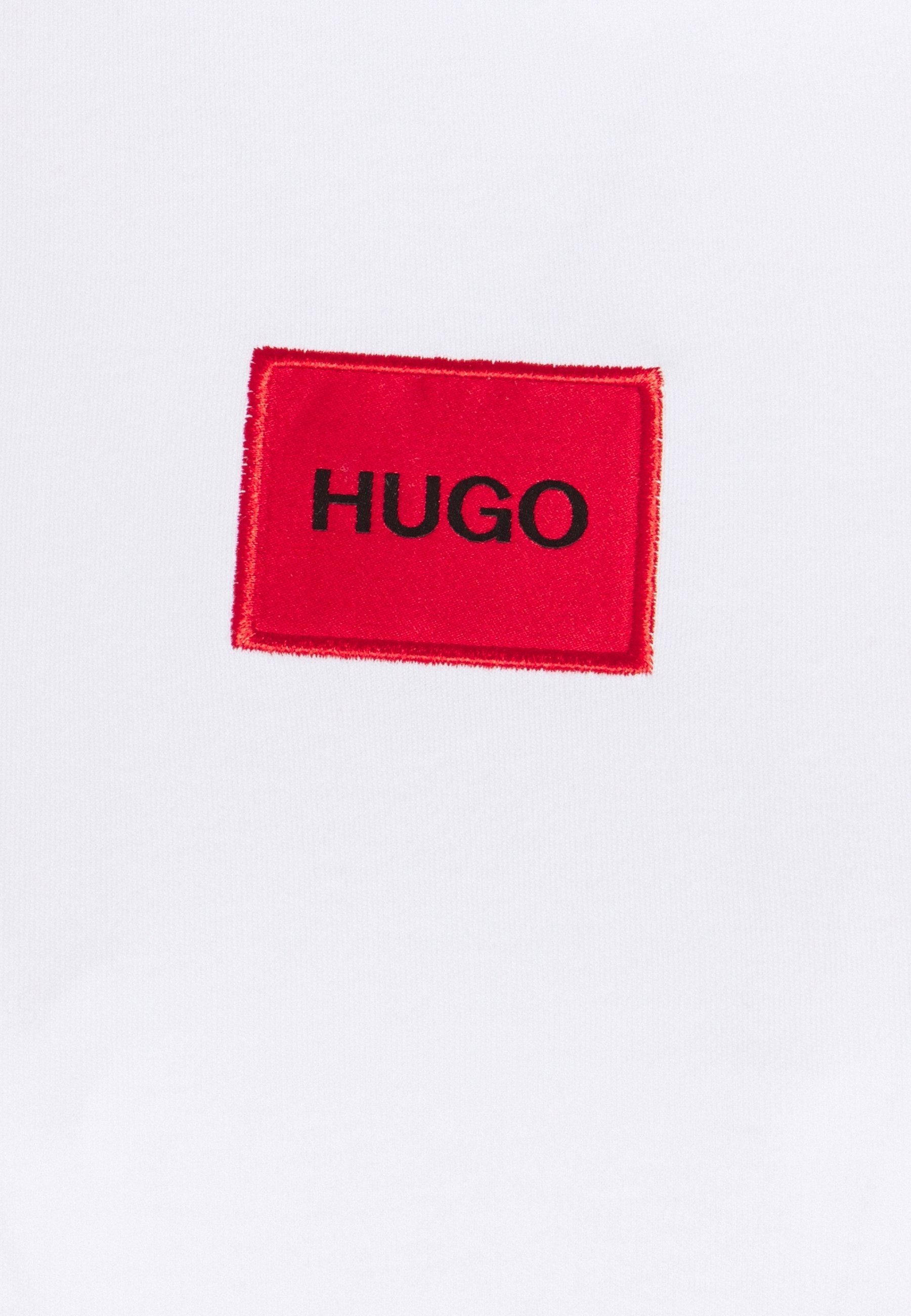 HUGO Jersey jurk - wit