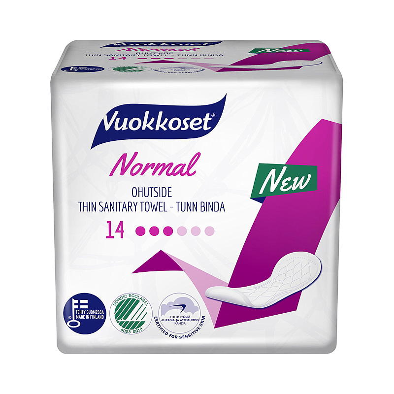 Vuokkoset Bind Vuokkoset 14-pk Normalt tunt