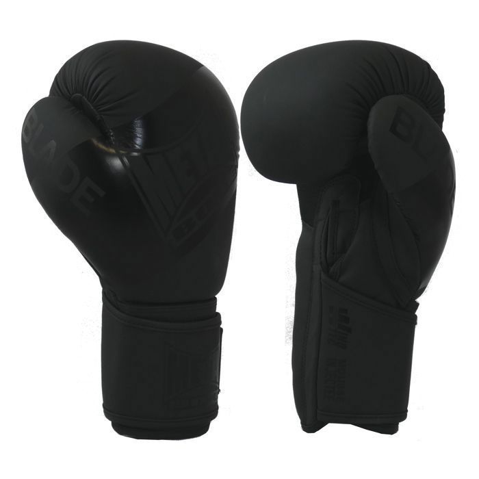 -Gants de boxe Métal boxe Blade Black is Black-12 oz-Noir