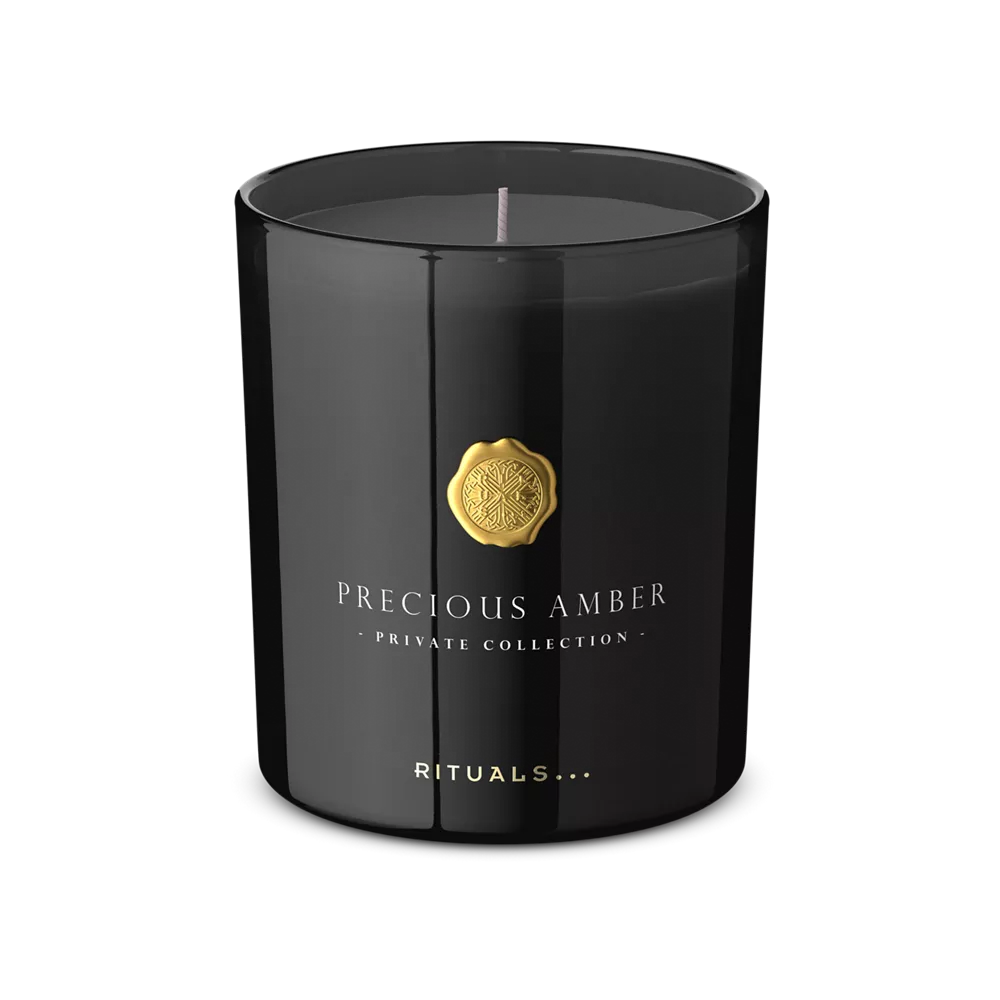 Vela aromática de lujo Private Collection Precious Amber, 360 g.
