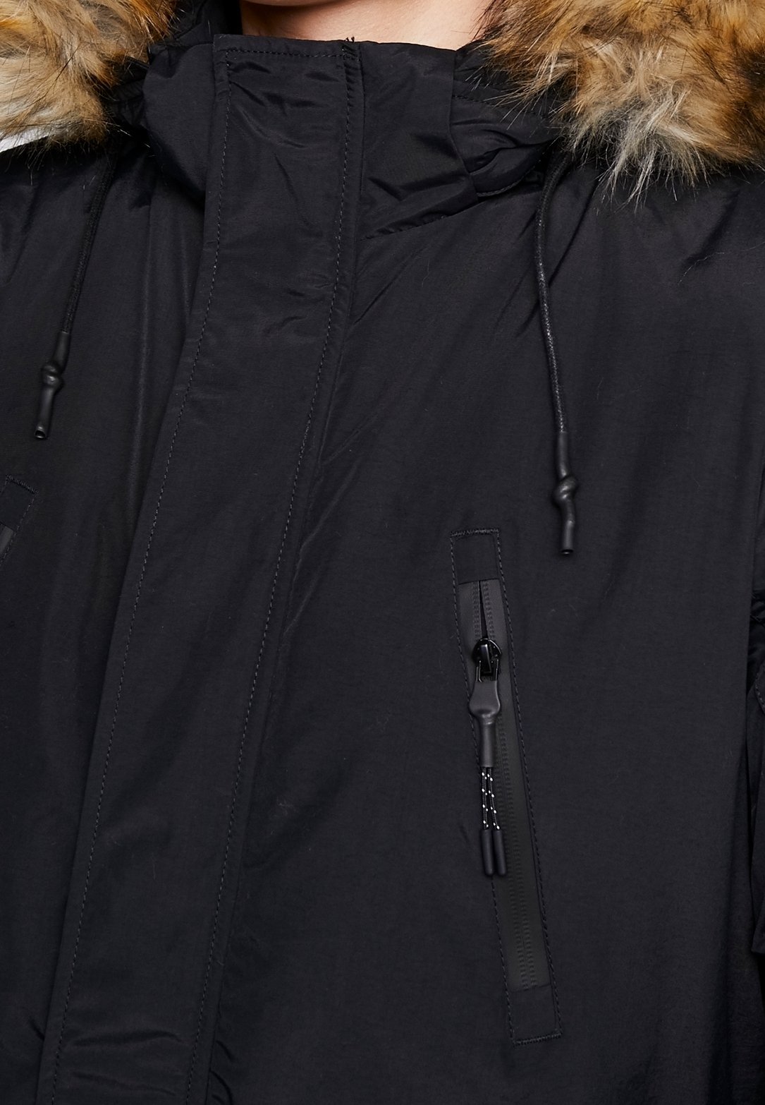 Cars Jeans winterjas - zwart
