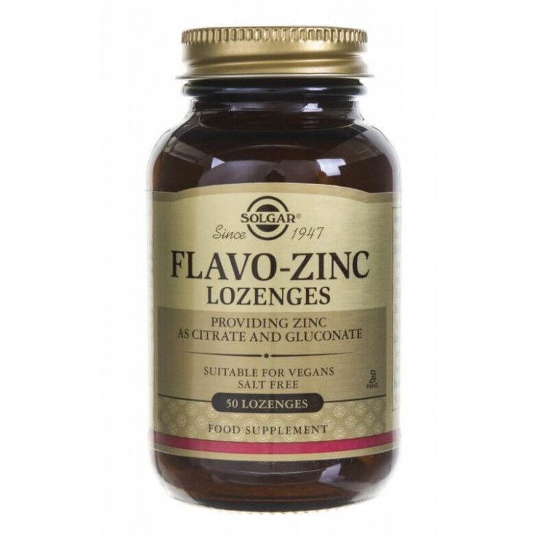 Solgar Flavo-Zinc pastile