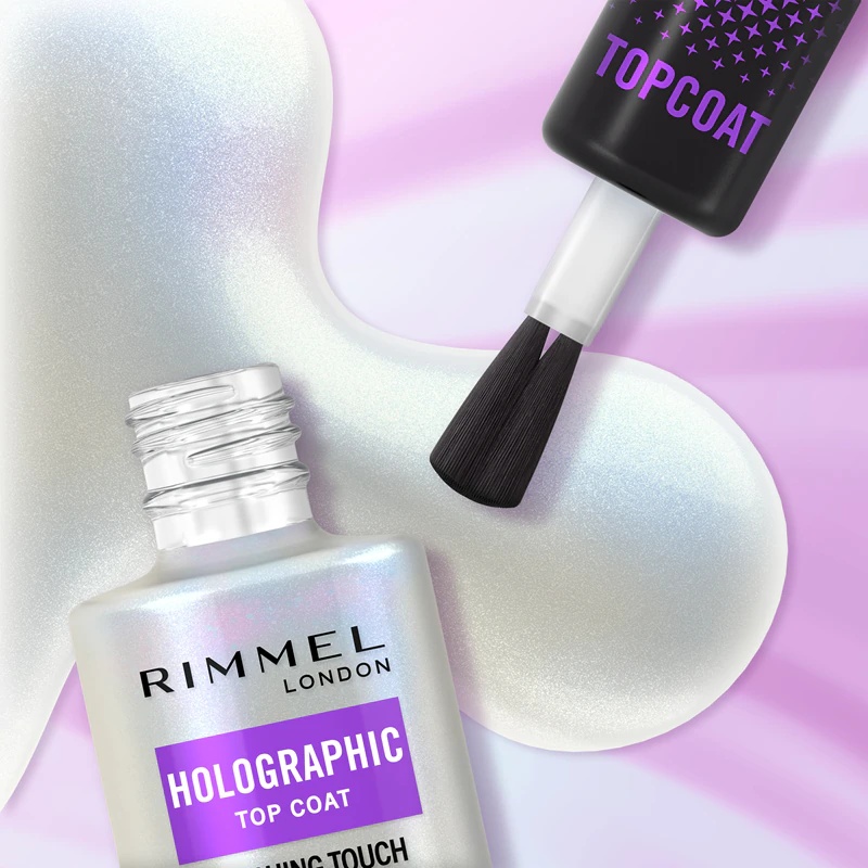 Rimmel holografski bleščeči nadlak za nohte