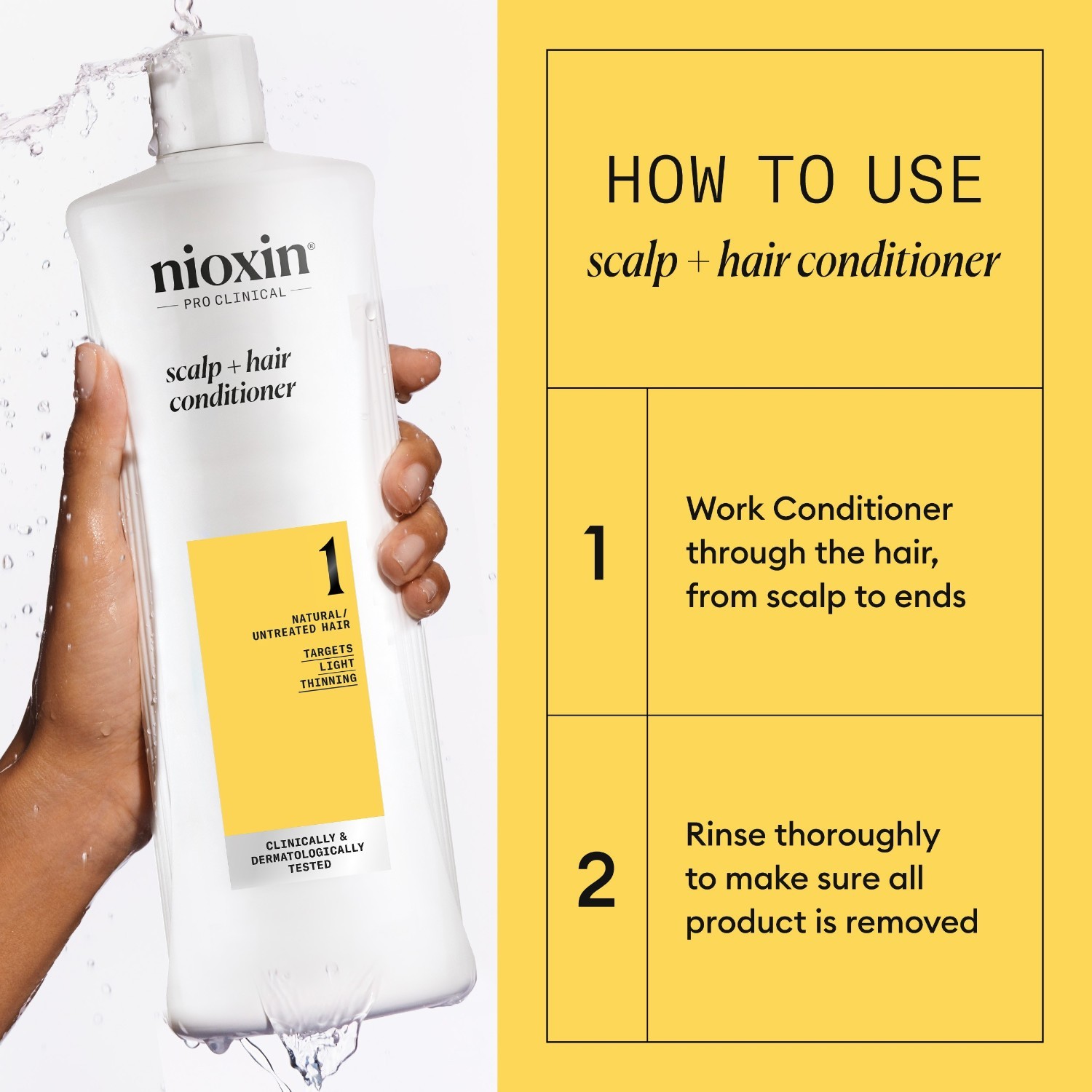 Nioxin gel za ispiranje - 1000 ml