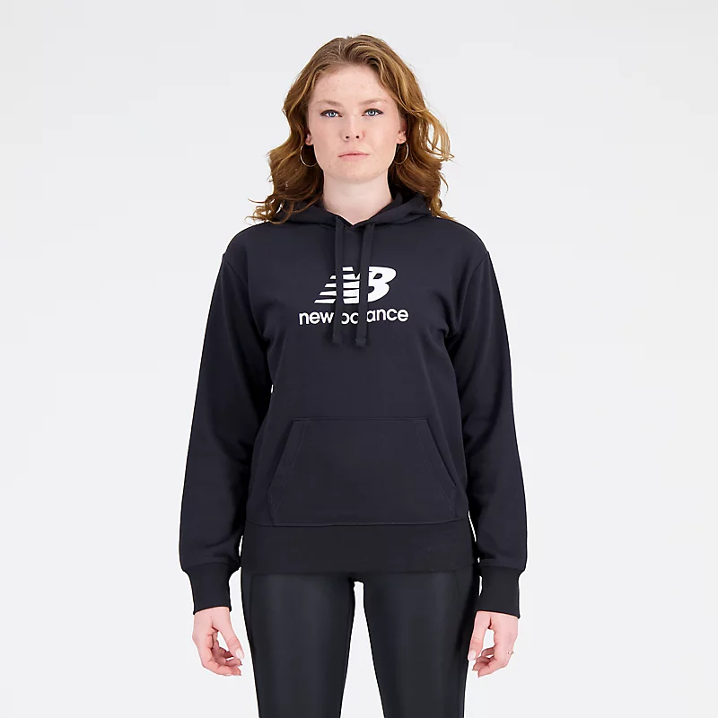 Sweat-shirts à logo superposé pour femmes – NOIR
