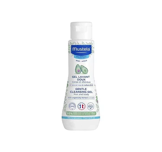 Mustela Bebe delikatny żel do mycia dla dzieci i niemowląt 200 ml