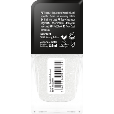 Wibo Top Coat Time to Shine -kynsilakan viimeistelysuihke 8,5 ml