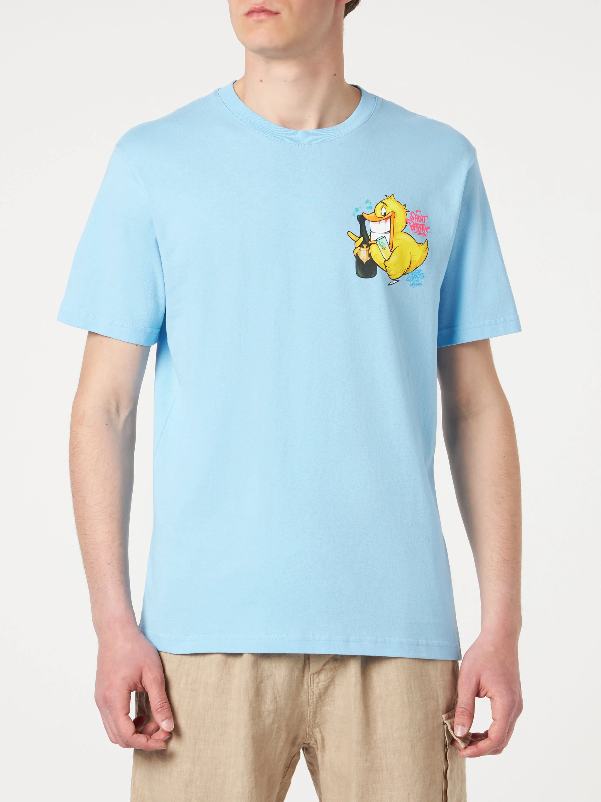Ανδρικό T-Shirt με Στάμπα Πάπιας | CRYPTO PUPPETS® SPECIAL EDITION