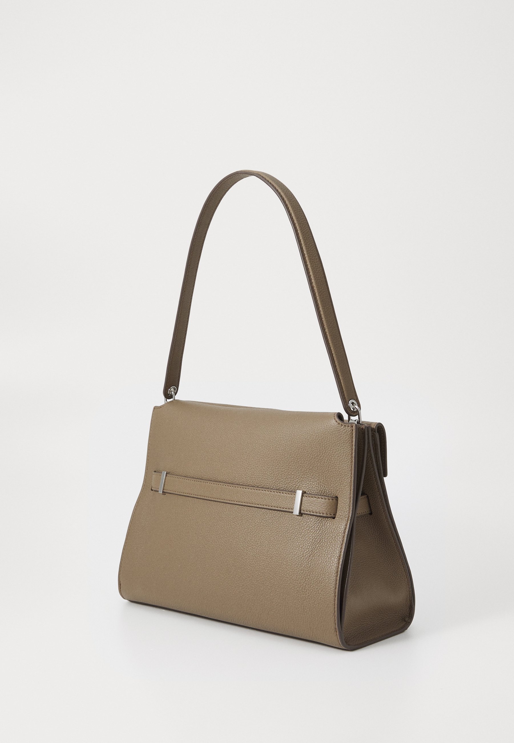 Tory Burch LEE RADZIWILL GROTE SCHOUDERTAS MET GRANENPATROON - Handtas - wilde paddenstoel